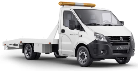 Газель Next Бортовой Спецтехника Эвакуатор с ломаной платформой